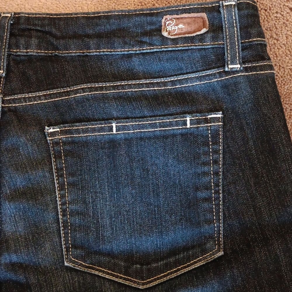 Paige Canyon Blue Jean Short. Sleek Versatile Design View 4